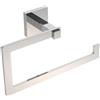 Metaform Porta asciugamani ad anello acciaio forma quadra Metaform Trend fissaggio adesivo o con viti