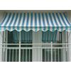 Angerer Morsetto appendino Tenda Strisce di Tessuto PE, Blu.