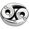 WEIMU Charm con segno zodiacale per bracciale, in argento sterling 925, con 12 costellazioni, per San Valentino, festa della mamma, per braccialetti europei, m, Argento sterling, Zirconia cubica