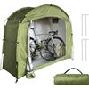SEHAUSEU Tenda per bicicletta, portatile, tenda per attrezzi, per bicicletta, garage, per esterni, campeggio, giardino, tenda a cupola, tessuto Oxford 210D, per biciclette, moto, attrezzi da giardino, tosaerba