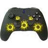 gamtooy Controller RGB LED Switch, Wireless Pro Controller per Switch/Lite/OLED con pulsanti programmabili, funzione Turbo, Wake up, Gyros, Vibrazione e Screenshot (Nero-Sole)