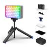 Aputure Amaran Ace 25c Luce LED RGBWW - Kit, 32W Luce Video On-Camera, 2300K-10000K, 5908 Lux @ 0,5m, Ricarica Rapida USB-C, Montaggio Magnetico, Controllo Wireless tramite App amaran - Sliver