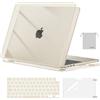 MOSISO Custodia Compatibile con MacBook Air 13 Cover M5 M4 M3 M2 2026-2022 A3449 A3240 A3113 A2681,Case per MacBook Air 13,6'' display Liquid Retina&Copritastiera&Pellicola&Borsa, Galassia Cristallo
