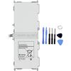 ELLENNE BATTERIA COMPATIBILE CON SAMSUNG GALAXY TAB 4 10.1 T530 EB-BT530FBE ALTA CAPACITÀ 6800MAH CON KIT SMONTAGGIO INCLUSO