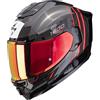 SCORPION Casco EXO-1500 AIR ZITY CARBON Nero Rosso SCORPION