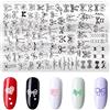 RUNRAYAY Stamping per unghie con fiocco, kit di stampi per nail art, stampi per nail art fai da te, stampi per manicure fai da te, design per salone di manicure