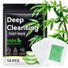 Abodiuss Deep Cleansing Foot Pads - rinfrescante detergente e allevia la fatica | Cerotti disintossicanti piedi ricchi di estratti vegetali naturali | Detox pavimentazione aloe vera morbidezza e cura - 10P