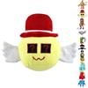 AUNGCSHE Italian Brainrot Personaggi, Steal a Brainrot Peluche, Cappuccino Assassino Peluche, Pupazzo Tung Tung Tung Sahur, Adatto a Bambini e Adulti, da Collezione (Quadrato Giallo)