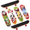 THE TWIDDLERS - 12 Mini Skateboard da Dita per Bambini, Regalini, Bomboniere.