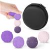 Ainiv Fidget Toys Stress Balls, 4PZ Palle Magnetiche Anti-Stress, Magnetic Balls Palla, Massaggio Alle Mani Sfere, AntiStress Anxiety Toy per Adulti, Gioco da Tavolo Magnetico (Viola)