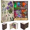 MiniCity Kit fai da te, per case delle bambole in miniatura, decorazione per libro, libreria, case con luci a LED (Potion-Making Edition)