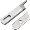 ckpsms Marca -1SET Coltello Superiore#412585&Coltello Inferiore#550449 Compatibile con/Sostituto per Singer Marca 14CG744,14CG754,14U555 Babylock Marca BL202, BL302, BL400