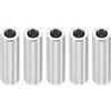 PATIKIL M4 Distanziali in Acciaio Inossidabile, 5pz Distanziatore Metallico Acciaio Inossidabile 4,1mm ID x 7mm OD X20mm L Vite Rotondo per 5/32 M4 Bulloni a Vite