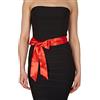 BlackButterfly Matrimonio Damigella Raso Fascia Cintura (Rosso, 10W / 175L)
