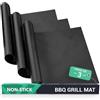 Lukata Grande Tappetino da Griglia BBQ Extra Large di Lukata (Pacco da 3) - Tappetini da Griglia Riutilizzabili in Teflon Antiaderente e Resistenti al Calore per Barbecue a Gas e a Carbone