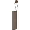 Keuco Spatole lava doccia in silicone, con supporto a parete, tartufo | Spazzola per vetro da incollare 26,4x8,2x1,7 cm senza striature, estrattore per doccia