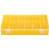 Hünersdorff Cassetta a scomparti PS CLASSIC, 12 scomparti 225x335x55 mm, colore giallo