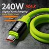 NONE Cavo dati per caricabatterie per telefono a ricarica rapida PD da 240 W USB tipo C per iPhone Samsung Xiaomi Huawei Cavo di ricarica rapida da USB C a USB C