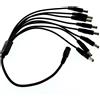 SeKi Distributore DC da 1 a 8 - 5,5/2,1 mm; splitter DC - Alimentazione striscia LED 5,5 mm x 2,1 mm