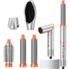 StyleFi Air Styler 5 in 1, Styler per Capelli Multifunzione, Spazzola Aria Calda, Asciugacapelli Spazzola, Spazzola Rotante, Ferro a Onde e Piastra Lisciante, Set Pieghevole con per Tutti i Tipi di Capelli