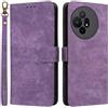 Custodia Portafoglio In Pelle PU Con Finitura Scamosciata Per TCL 50 Pro Nxtpaper 5G – Flip Cover Magnetica Con Slot Per Carte (Marrone Chiaro)
