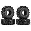 INJORA 1.0 Pneumatici - S5 Swamp Stomper Pneumatici Cingolati per TRX4M AX24 SCX24 FCX24 1/18 1/24 RC Crawler Auto, 63 * 24mm, T1018
