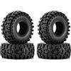 INJORA 1.0 Pneumatici Ruote- 58 * 24mm Swamp Stomper Pneumatici S5 per SCX24 AX24 TRX4M FCX24 1/24 1/18 RC Crawler Auto