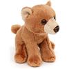 Uni-Toys - Orso bruno Plushie - 13 cm (lunghezza) - Orso peluche - peluche