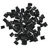 YTBYT 100 collanti keratini collanti sostitutivi prolungamento capelli punta U (nero)