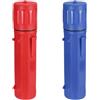 QUARKZMAN 2 Pcs Tubo Di Conservazione Elettrodi Saldatura, 14,5 Pollici Porta Elettrodi In Tungsteno Contenitore Ermetico Impermeabile Capacità 4,5kg Con Cinghia, Rosso, Blu
