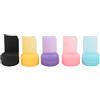 Gokelomg Confezione di 5 Silicone Morbido Clarinetto Pollice Cuscino Cuscino Pollice Protezione per Strumenti a Fiato Strumento 5 Colori