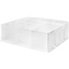 Compactor Optimo Organizer Cassetti, 12 ScompartiBianco Traslucido, M, RAN6319