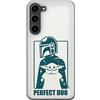 ERT GROUP custodia per cellulare per Samsung S23 PLUS originale e con licenza ufficiale Star Wars, modello Baby Yoda 034 adattato in modo ottimale alla forma dello smartphone, custodia in TPU