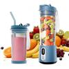 PAISHENKEJI Frullatore portatile per frullati Frullatore Mini - Smoothie Spremiagrumi elettrico da 500ml Piccoli frullatori da 300W per frullati e smoothie portatile, Viaggi Spiaggia Ufficio Sport