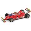 Brumm FERRARI 312 T5 G.VILLENEUVE 1980 N.2 BRAZIL GP + PILOTE 1:43