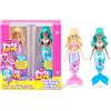 PETS ALIVE-WATER ACTIVATED-SERIES 1-SWIMMING MERMAID(Sea Shell) + (Sea Wave) 2pk