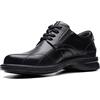 Clarks Men's Gessler Lace Oxford, Cuoio Nero, 45 EU