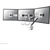Newstar Supporto monitor Newstar da tavolo girevole 17"-24"/Bianco [NM-D775DX3WHITE]