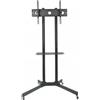 Techly Supporto a Pavimento TV LCD/LED/Plasma 30-65" Inclinazione 0-15° Nero