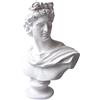 YiYFiT Resina Busto Statua Figurina, 6 15cm Mitologia Greca Dio Apollo Busto Scultura figurina per la casa Ornamento Ufficio Libreria Decor Schizzo Pratica Fai da Te Arte Regalo-Apollo