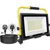 SKYWORLD Faro da Cantiere, 150W 15000LM Faretto Led Interno Portatile