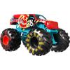 Hot Wheels Monster Trucks, Monster Truck di grandi dimensioni, scala 1:24, camion giocattolo pressofuso con ruote giganti e design alla moda