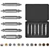Nevoluxer Estrattore Viti Danneggiate Set 6 Pezzi per Viti Spanate o Rotte, Kit Professionale per Rimozione Viti Spelate