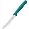 Dick F. DICK Coltello multiuso ProDynamic con affilatura ondulata (coltello da cucina turchese, lunghezza lama 11 cm, coltello universale, lama X55CrMo14 acciaio, durezza 56° HRC) 85 015 112-24