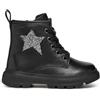 Geox B KIDDARTAH GIRL A - Stivaletto, Black,