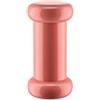 Alessi ES19 2 Totem Domestici Macinasale, Pepe e Spezie di Design in Legno di Faggio, Rosa, Rosso e Giallo