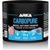 ARKA Carbone attivo acquario 243 g - MICROBE-LIFT Carbopure 500 ml - contro torbidità, farmaci e coloranti - per dolce e marino - pellets a vapore ultra puri - filtra in poche ore - qualità tedesca - ARKA