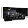 Green Cell® PRO Serie CC06 CC06XL CC09 Batteria per Portatile HP EliteBook 8460p 8460w 8470p 8470w 8560p 8560w 8570p (Le Pile Originali Samsung SDI, 6 Pile, 5200mAh, Nero)