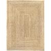 HAMID - Tappeto di Iuta Alhambra Colore Naturale, Tappeti 100% Fibra di Iuta, Intrecciato a Mano, Tappeti per Soggiorno, Sala da Pranzo, Camera da Letto, Corridoi (300x400cm)