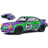Solido PORSCHE 911 RSR N.3 HIPPY TRIBUTE 1973 PURPLE/GREEN 1:18
